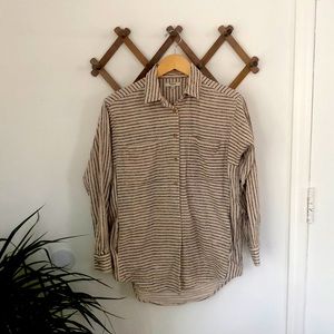 Madewell Striped Button-down Fannel